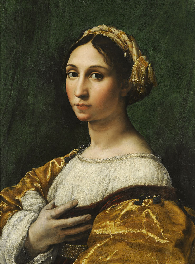 Portrait of a Young Woman painted by Raphael